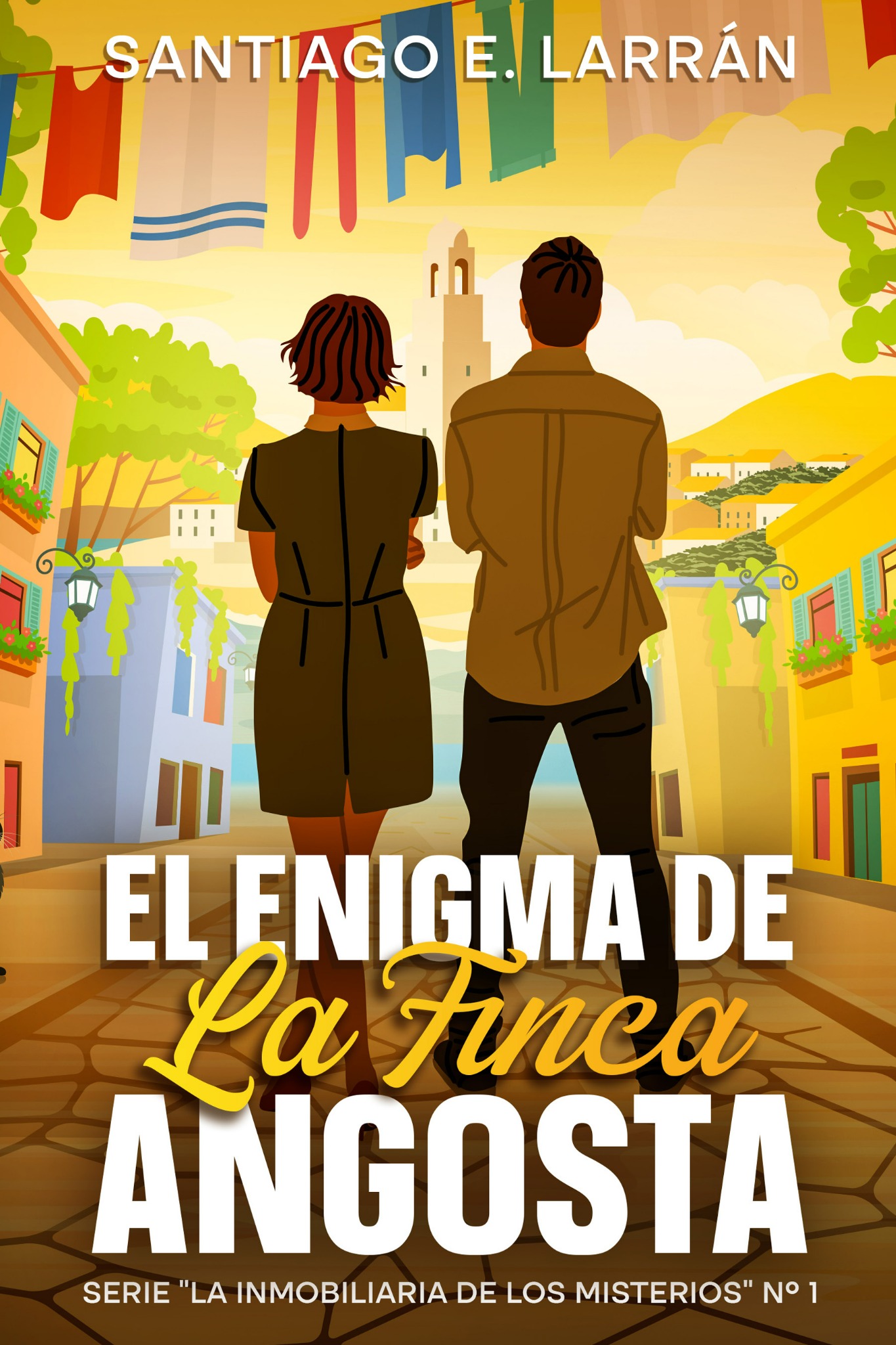 Portada de El enigma de la finca angosta